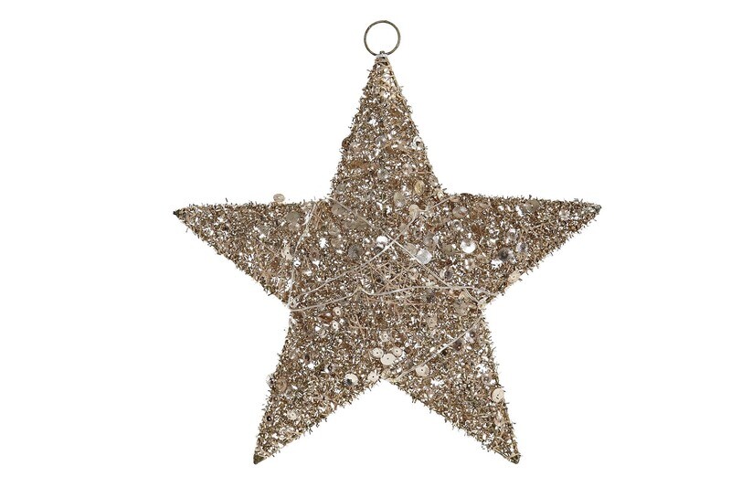 DECORACIÓN LUMINOSA METAL ESTRELLA