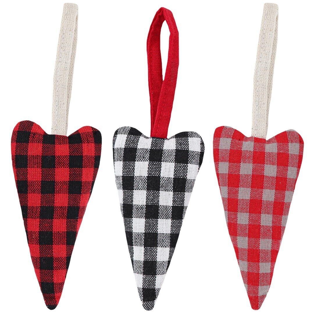 COLGANTE CORAZÓN VICHY