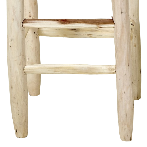 TABURETE MADERA NATURAL