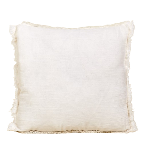 COJÍN BAMBULA, COLORES: BLANCO, MEDIDAS: 45X45 CM