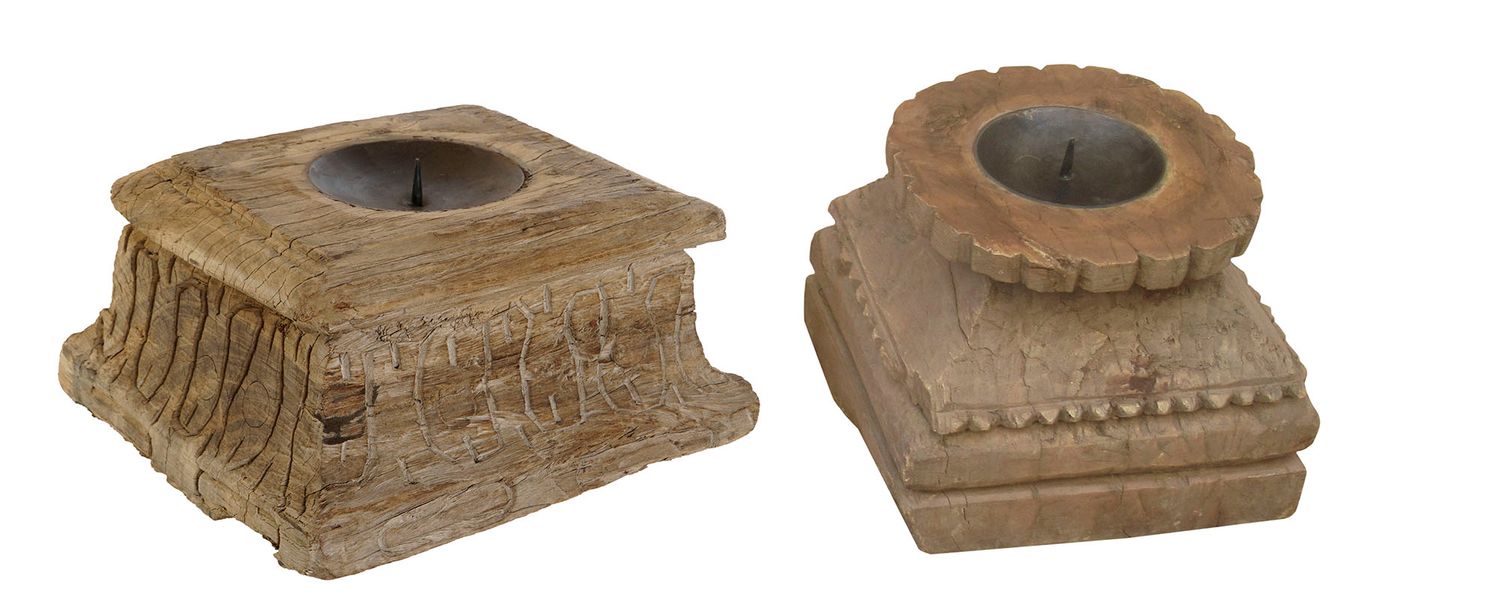 PORTAVELA XYLO ANTIQUE