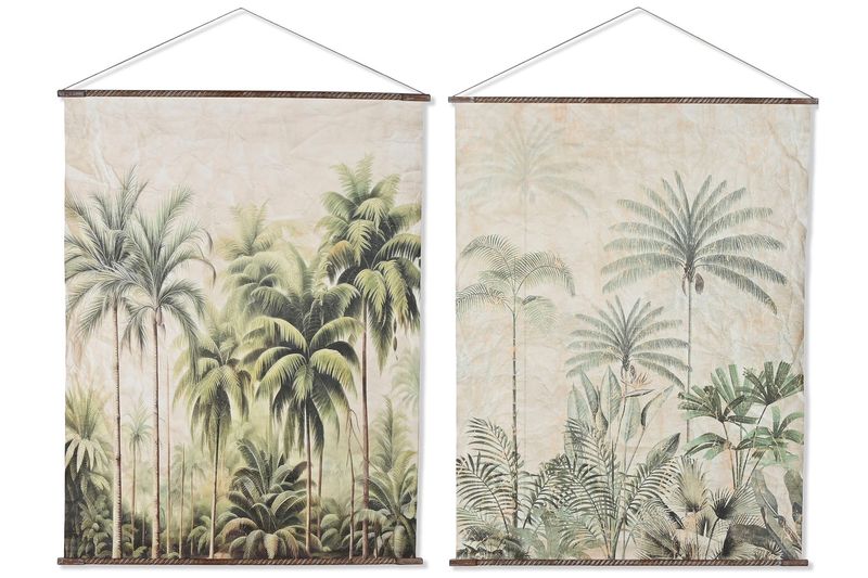 LIENZO PAPEL PALMERAS