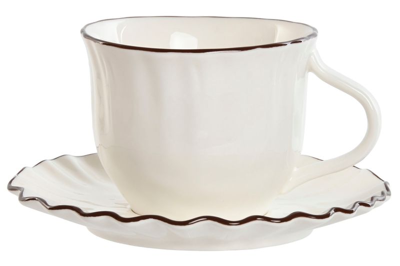 TAZA PERFIL ONDA 220ML