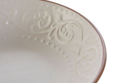 PLATO HONDO REA BEIGE