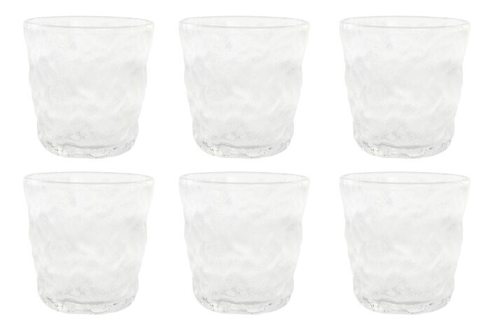 VASO CRISTAL 280ML GLASEADO