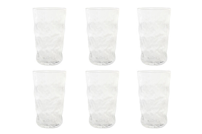 VASO CRISTAL 350ML GLASEADO