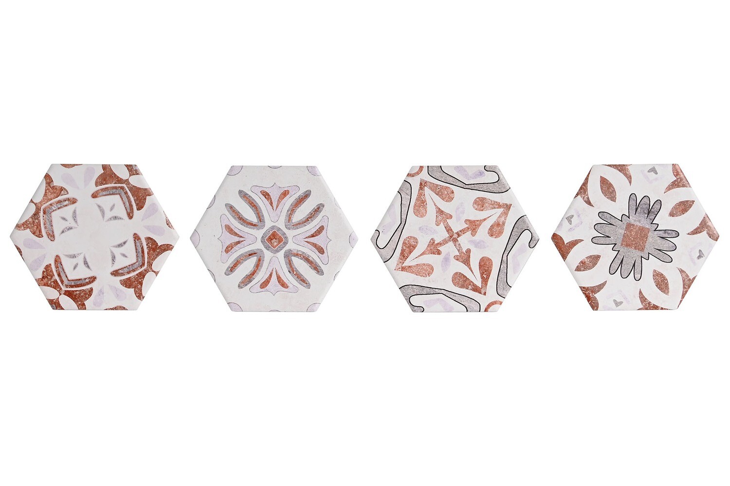 SALVAMANTEL HEXAGON BLANCO