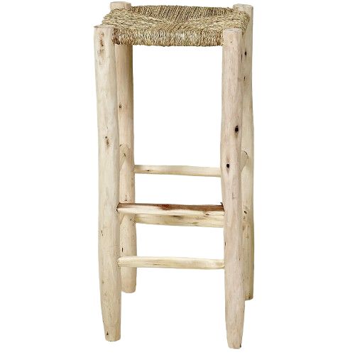 TABURETE MADERA NATURAL
