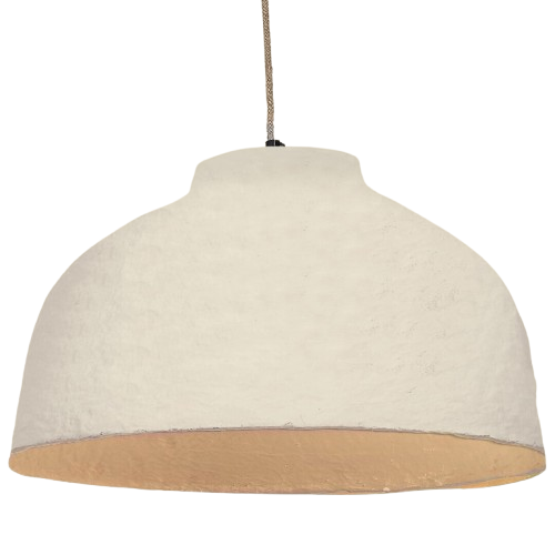 LÁMPARA WABI SABI, MEDIDAS: 44X44X30 CM