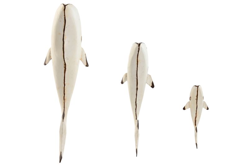 DECO WHALE WHITE