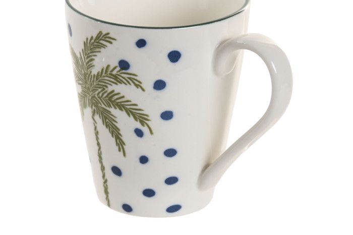TAZA PALM BLUE 350 ML