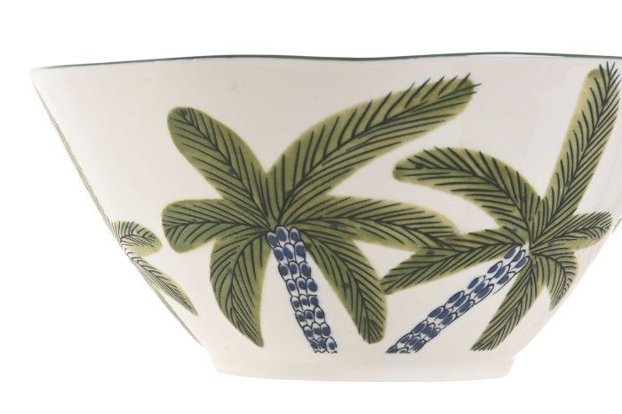 ENSALADERA PALM BLUE