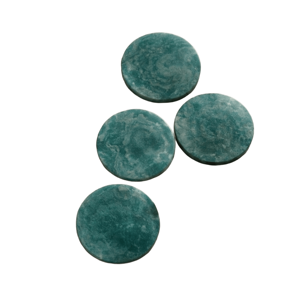 SET POSAVASOS AQUA Ø10 CM