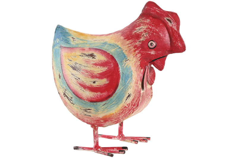 DECO GALLINA ROJA