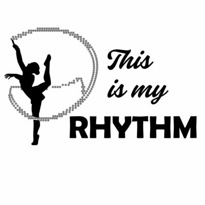 My Rhythm Design Kids Raglan Sweatshirt