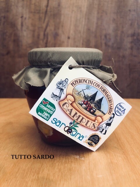ANTIPASTI Poivrons farçis au pecorino sardo 190 Gr net