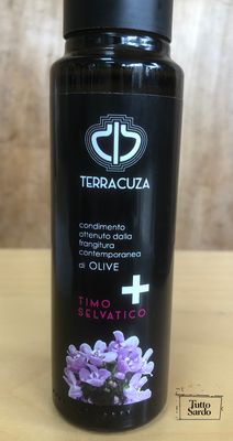 Huile d'olive extra vierge aromatisée Terracuza Fleurs de Thym Sauvage 100 Ml