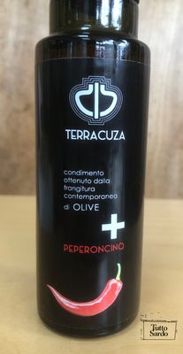 Huile d'olive extra vierge aromatisée Terracuza poivrons  250 Ml