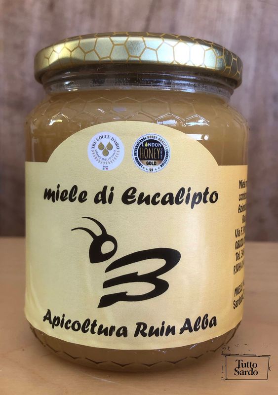 Miel d'eucalyptus Alba Ruiu 500 Gr