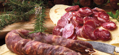 Saucisse sarde à la Truffe PUDDU  440 Gr