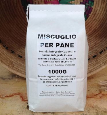 Farine de Blé et semoule Cappelli pour pizzas et pains 1KG