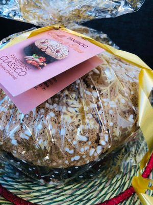 Panettone classico raisins et fruits confits farine Capelli et levain naturel