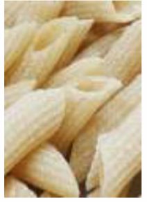 Pâtes Mezze Penne Artisanales  100%  Blé ancien Cappelli Sardo pauvres en Gluten 500Gr