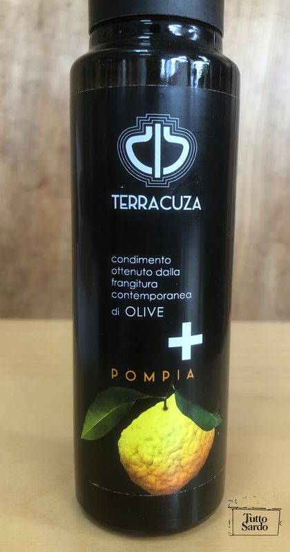 Huile d'olive extra vierge aromatisée Terracuza à la Pompia 100 Ml Huile d'olive extra vierge aromatisée Terracuza à la Pompia 100 Ml