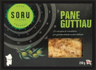 Pain sarde Carasau GUTTIAU à l'huile d'olive 250 Gr