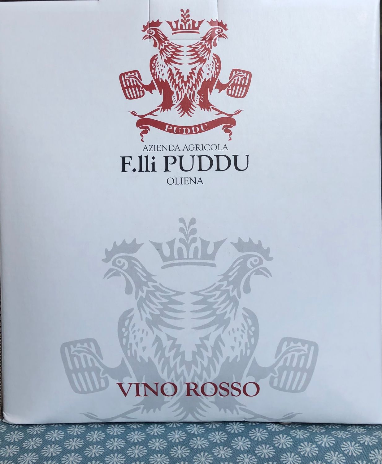 Vin Rouge Grenache Azienda Puddu 5 litres