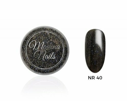 Acrylic powder with glitters no 29