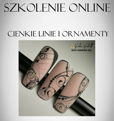 Cieńkie linie i Ornamenty Online PL