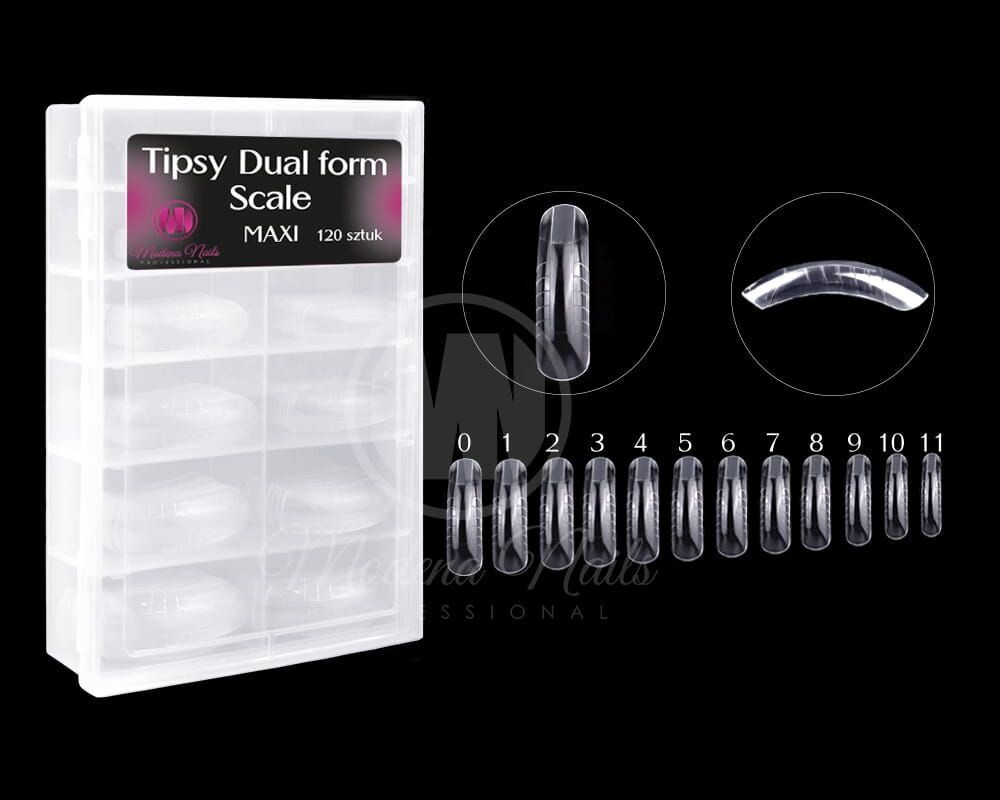 Dual Form Scale Maxi nail tips 120 pcs