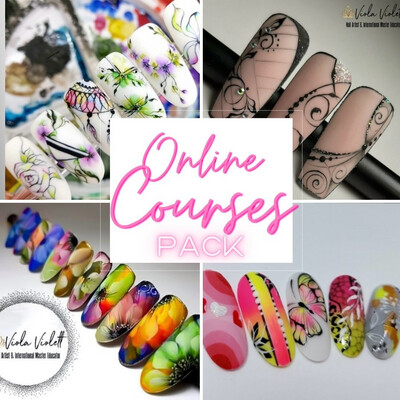 NAIL ART COURSES PACK
