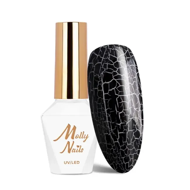 Molly Nails Crackle Gel black Nr 158 8g