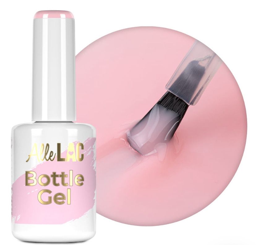 Bottle Gel AlleLac Misty Rose 15g