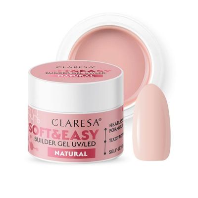 Claresa SOFT&EASY Builder Gel NATURAL 12g,45g,90g