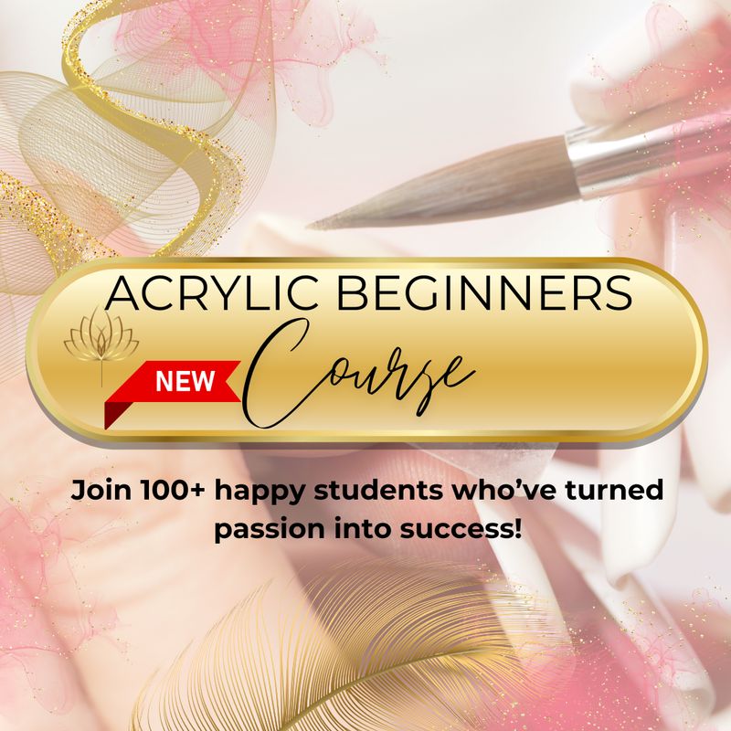 Acrylic Beginners Course - 3 Days(Accredited)