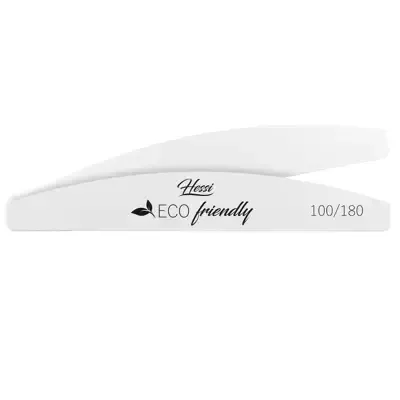 HESSI Nail File 100/180 Grit – Half Moon