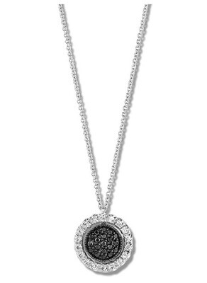 Collier or blanc 14 carats