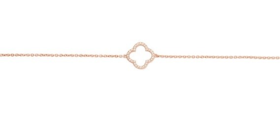 Bracelet or rose 14 carats