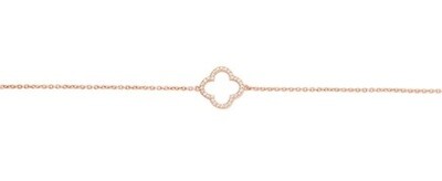 Bracelet or rose 14 carats