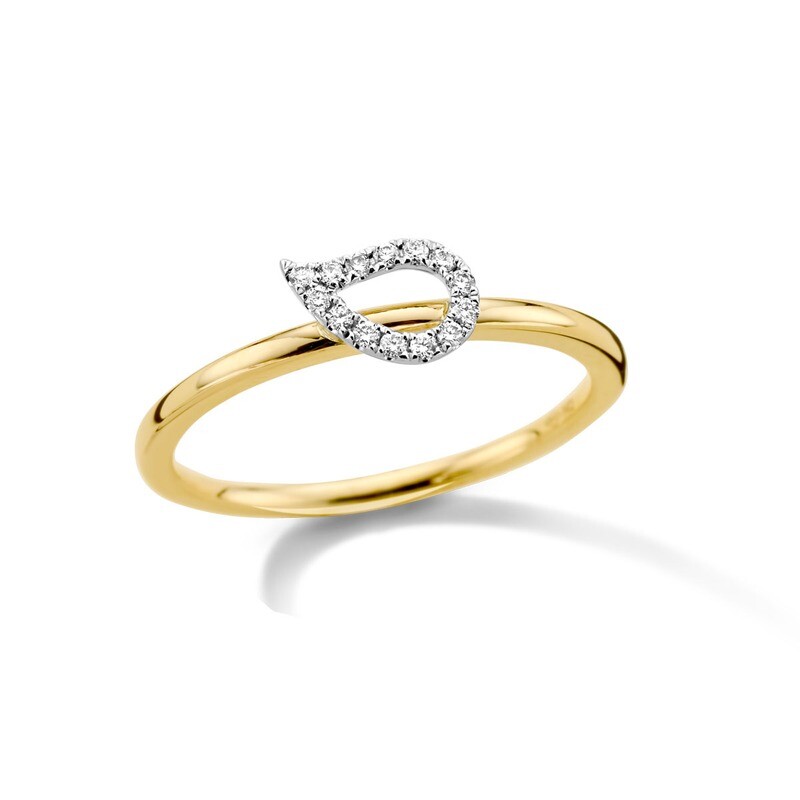 Bague or 18 carats + diamants