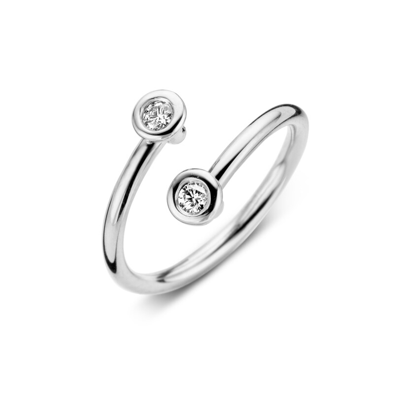 Bague or 18 carats + diamants