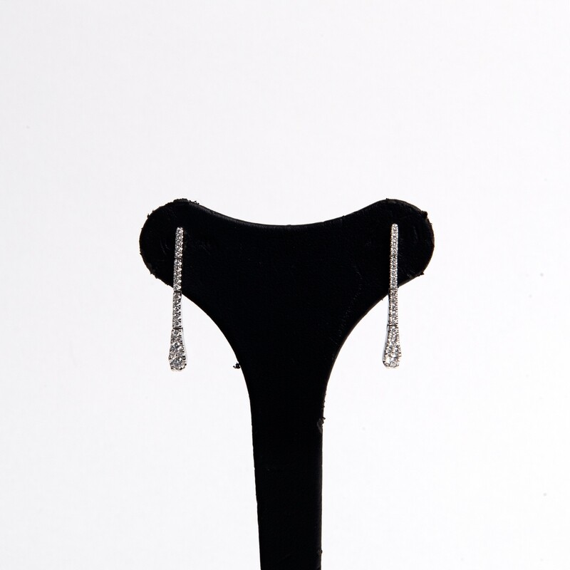 Boucles d&#39;oreilles or et diamants