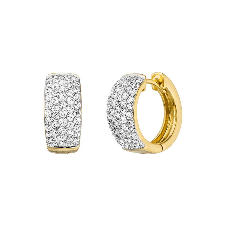 Boucles d&#39;oreilles argent plaqué Viventy