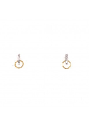 Boucles d&#39;oreilles or 18 carats