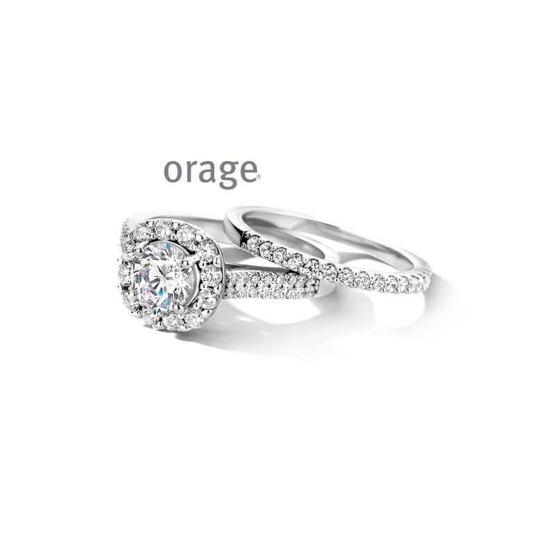 Bague argent et zirconium Orage