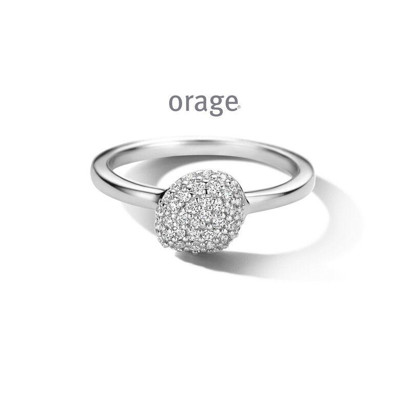 Bague argent Orage