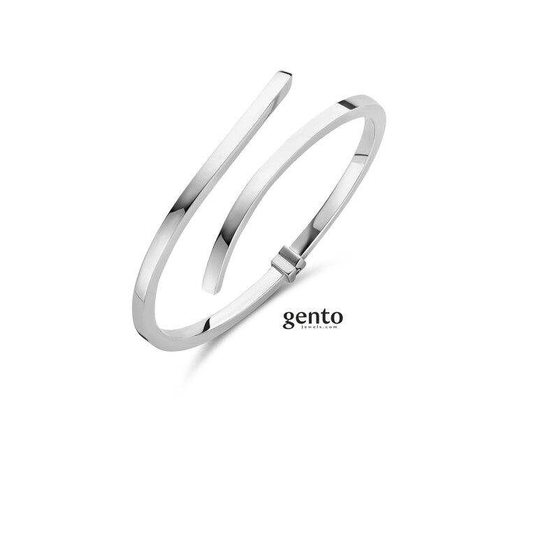 Bracelet esclave argent Gento
